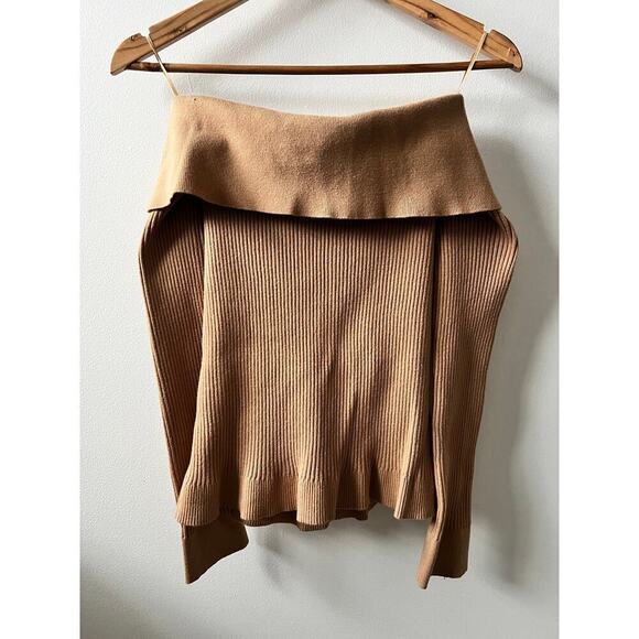 English Factory off the shoulder sweater women's size medium - Picture 3 of 7